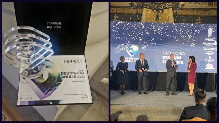 Mamaia a câștigat titlul de DESTINAȚIA ANULUI 2023, la categoria Stațiuni Turistice